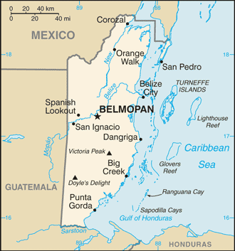 Климат Belize