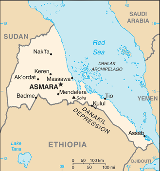 Климат Eritrea