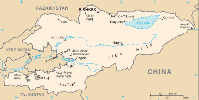 Климат Kyrgyzstan