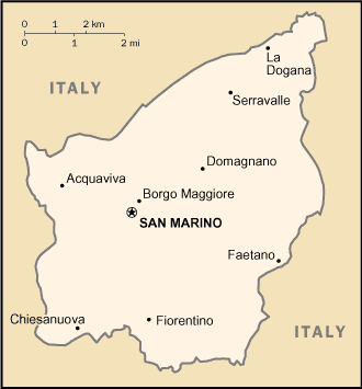 Климат San Marino